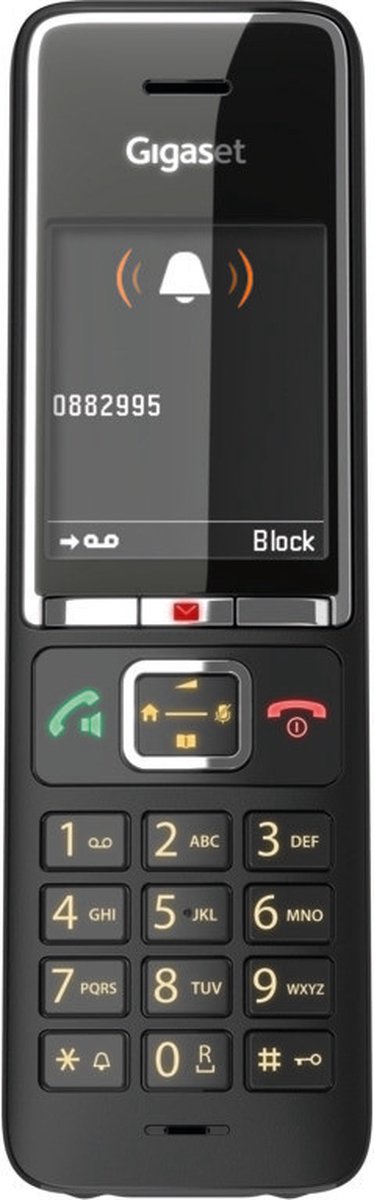 Gigaset COMFORT 550A Analoge-/DECT-telefoon Nummerherkenning Zwart foto 5