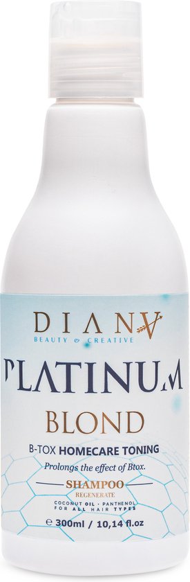 Diana Shampoo zonder sulfaten en parabenen 300 ml