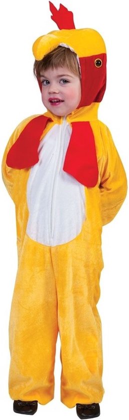 Hanen/kippen dierenonesie voor kinderen - dieren kostuum kip/haan voor kids jaar)