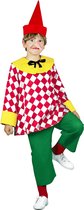 Widmann - Pinokkio Kostuum - Kleurrijk Pinokkio Kostuum Jongen - Multicolor - Maat 128 - Carnavalskleding - Verkleedkleding