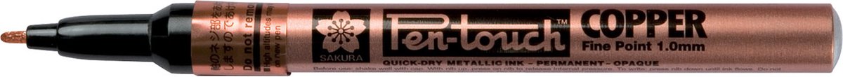 Sakura Marker fijn 1.0mm koper