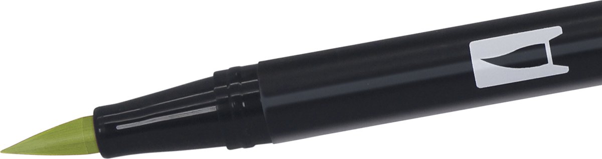 Tombow Brush pen - ABT 158 - Dual Brushpen - Dark olive - Groen — afbeelding 2