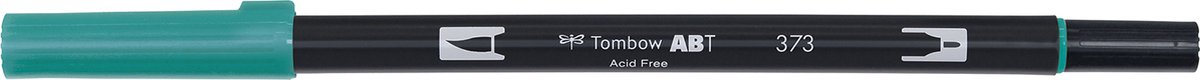 Tombow Brush pen - ABT 373 - Dual Brushpen - Sea Blue - Blauw