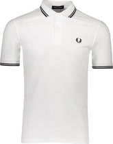 Fred Perry Polo Wit voor Mannen - Lente/Zomer Collectie