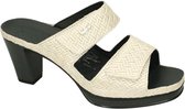 Vital -Dames -  off-white-crÈme-ivoor - slippers & muiltjes - maat 38
