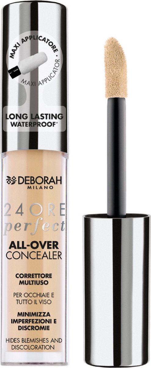 Deborah Milano 24ore perfect all-over concealer oogconcealermake-up 5,5 g 2.1 Light