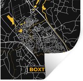 Stickers Stickers muraux - Boxtel - Or - Plan de la ville - Carte - Carte - 120x120 cm - Feuille adhésive XXL