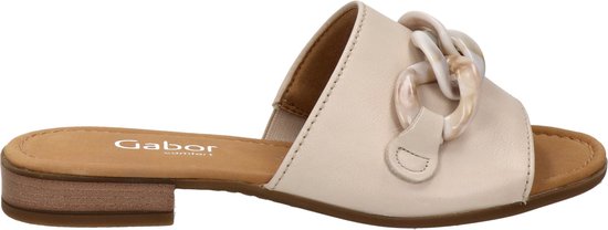 Gabor 791.2 Slippers - Dames - Wit - Maat 37,5