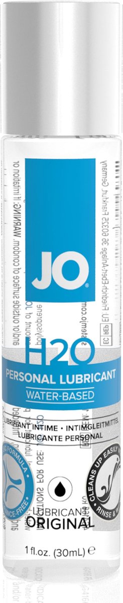 Goedkoopste System JO - H2O Glijmiddel Op Waterbasis - 30 ml