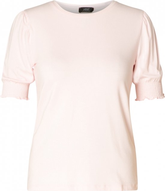 YEST Kaylen Jersey Shirt - Light Pink - maat 42