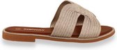 TOPWAY  dames slipper zilver ZILVER 41