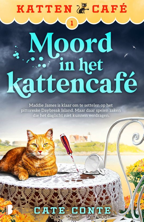 Kattencafé 1 - Moord in het kattencafé - cover