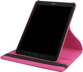 LuxeBass Hoesje geschikt voor Samsung Galaxy Tab S3 9.7 T820/T825 (2017) Draaibaar Hoesje - Roze
