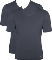 sloggi T-shirt met V-hals 2 pack Ever Fresh