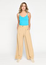 LOLALIZA Tank top - Turquoise - Maat S