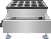Kookpro Professionele Poffertjes Bakplaat 50 dops - Elektrisch - 1700 watt - Poffertjesmaker