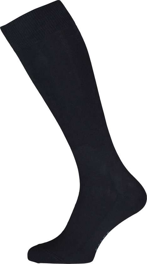 FALKE Family chaussettes hautes pour hommes - bleu marine (marine foncé) -  Taille: 43-46