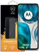 Protecteur d'écran pour Motorola Moto G52 - Économiseur d'écran en Glas MobyDefend - Rebords noirs - Protecteur d'écran - Coque en verre