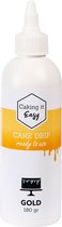 Caking it Easy ® - Chocolade drip Goud | Cake Dripcake drip Goud / Gold | taart drip | 180 gram
