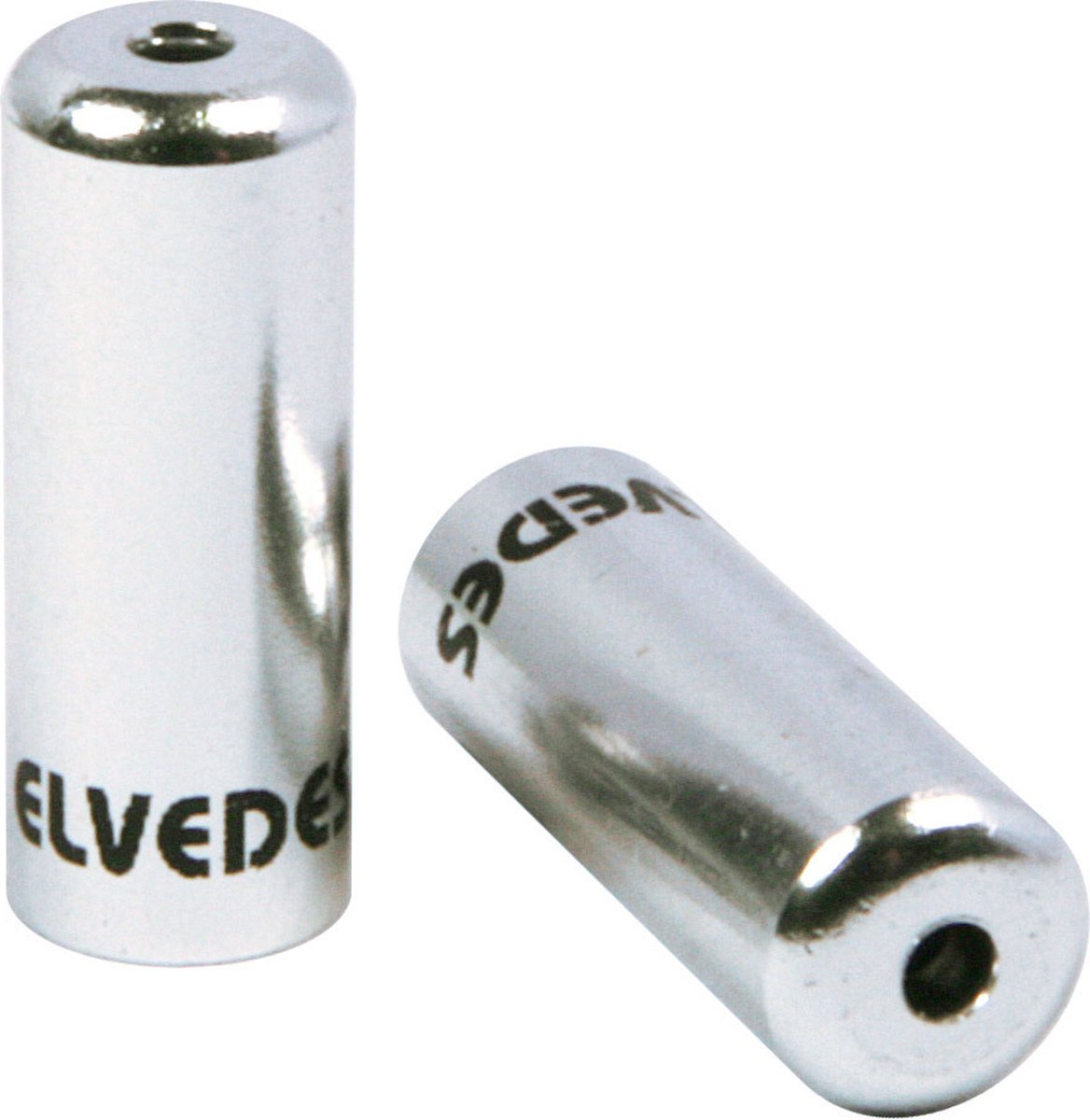 Elvedes kabelhoedje 4,2mm aluminium zilver(10x)