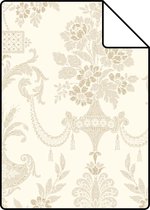 Proefstaal Origin Wallcoverings behang ornamenten beige - 326135 - 26,5 x 21 cm