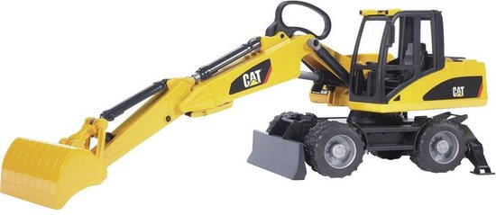 Bruder 02445 – Cat® Graafmachine op Wielen - Werkvoertuig