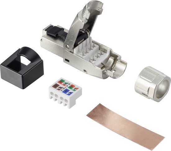 Metz Connect Cat.8.1 RJ45 Netzwerkstecker 40 GBit/s günstig online kaufen