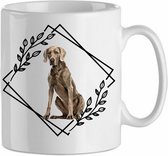Mok Weimaraner 4.4| Hond| Hondenliefhebber | Cadeau| Cadeau voor hem| cadeau voor haar | Beker 31 CL