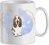 Mok Basset 1.5| Hond| Hondenliefhebber | Cadeau| Cadeau voor hem| cadeau voor haar | Beker 31 CL