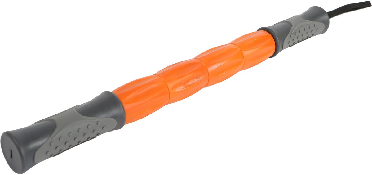 Massage Roller Mambo Max | Stick | Oranje & Grijs | Anti-slip