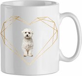 Mok Maltezer 2.4| Hond| Hondenliefhebber | Cadeau| Cadeau voor hem| cadeau voor haar | Beker 31 CL