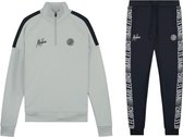 Malelions - Sport striker - quartzip Tracksuit grey/navy