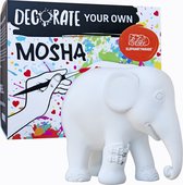 Elephant Parade - Decorate Your Own Mosha - Decoreer je eigen Mosha Beeldje - 10 cm