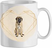 Mok Engelse mastiff 3.2| Hond| Hondenliefhebber | Cadeau| Cadeau voor hem| cadeau voor haar | Beker 31 CL