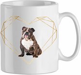 Mok Engelse bulldog 7.5| Hond| Hondenliefhebber | Cadeau| Cadeau voor hem| cadeau voor haar | Beker 31 CL