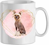 Mok chinese crested 8.4| Hond| Hondenliefhebber | Cadeau| Cadeau voor hem| cadeau voor haar | Beker 31 CL