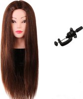 Cosment Real Human Hair Mannequin - make up pop - kappop - opmaakpop - make up hoofd - Make up pop voor meisjes - make up pop speelgoed