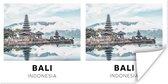 Poster Bali - Indonesië - Wolken - 160x80 cm