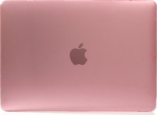 Apple MacBook Pro 16 (2019) Case - Mobigear - Glossy Serie - Hardcover - Roze - Apple MacBook Pro 16 (2019) Cover - Mobigear