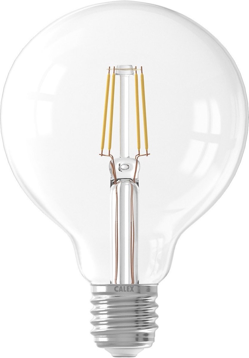 Calex LED Globe G125 E27 4.5W 2300K Helder Dimbaar