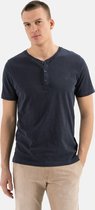 camel active Henley met korte mouwen Organic cotton short sleeve henley