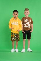 B'Chill jongens t-shirt Roel Wild One Brown