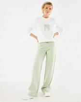 Mexx Wide Leg Pants Mint Green - Dames - Maat XL