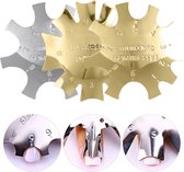 Isabelle Nails Metalen Nagel Sjabloon Voor French Manicure 04