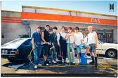 Poster BTS - Gas station