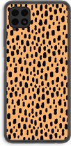 Case Company® - Samsung Galaxy A22 4G hoesje - Panter - Soft Cover Telefoonhoesje - Bescherming aan alle Kanten en Schermrand