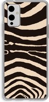 Case Company® - OnePlus 9 hoesje - Arizona Zebra - Soft Cover Telefoonhoesje - Bescherming aan alle Kanten en Schermrand