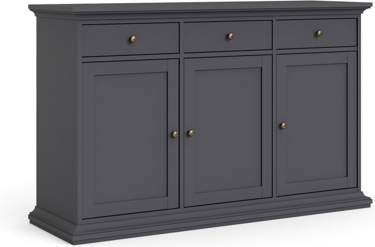 Giga Living Dressoir Paris - Grijs - 145x90x45cm