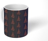 Mok - Tipi - Tent - Patronen - Boho - Mokken - 350 ML - Beker - Uitdeelcadeautjes