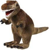 Knuffeldier/knuffelbeestje T-Rex dinosaurus van 20 cm